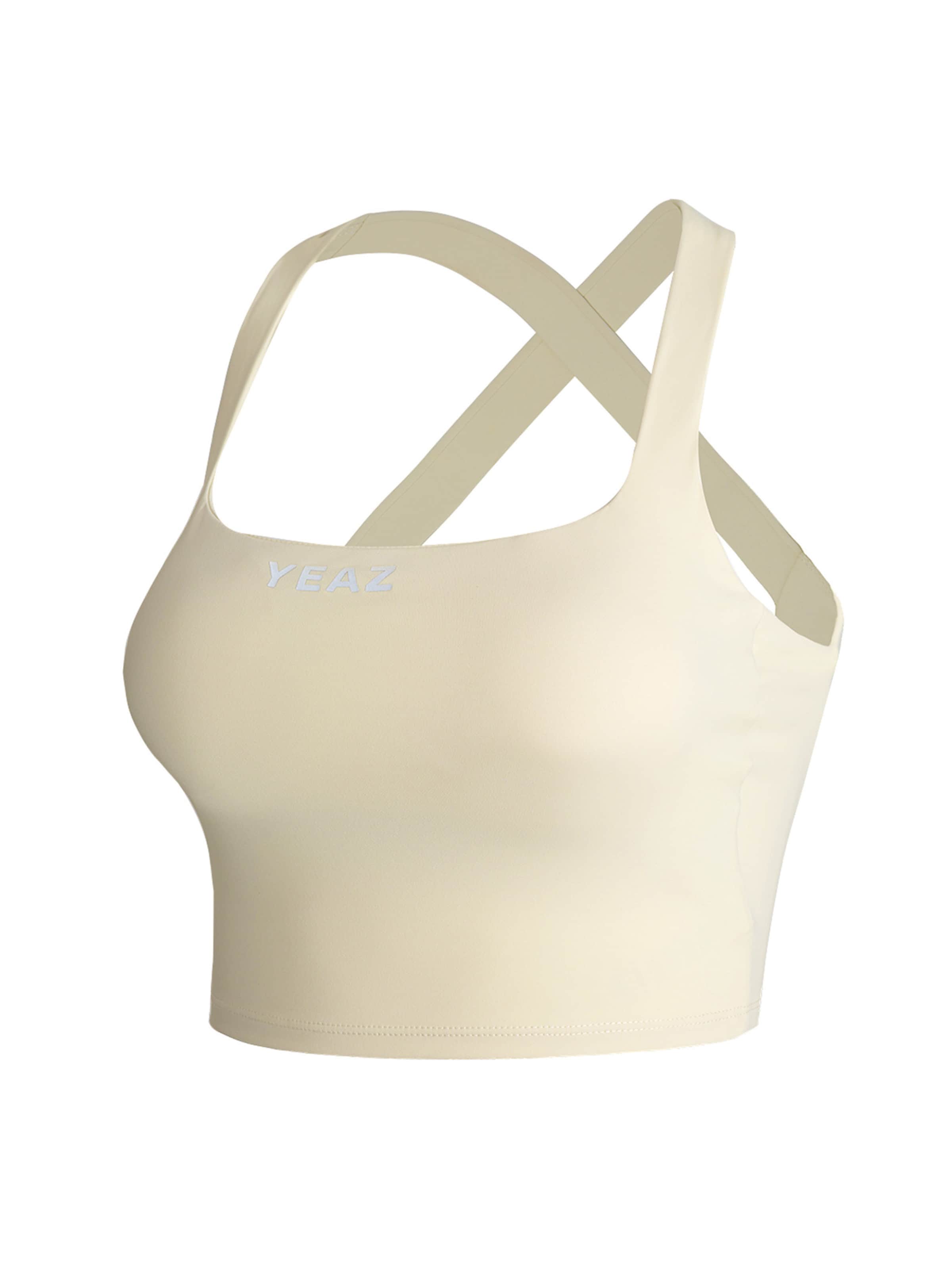 YEAZ Top sportowy ' Show' w kolorze żółty: przód