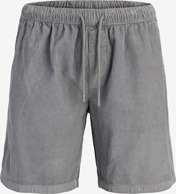 JACK & JONES Wide Leg Shorts in Grau: Vorderseite