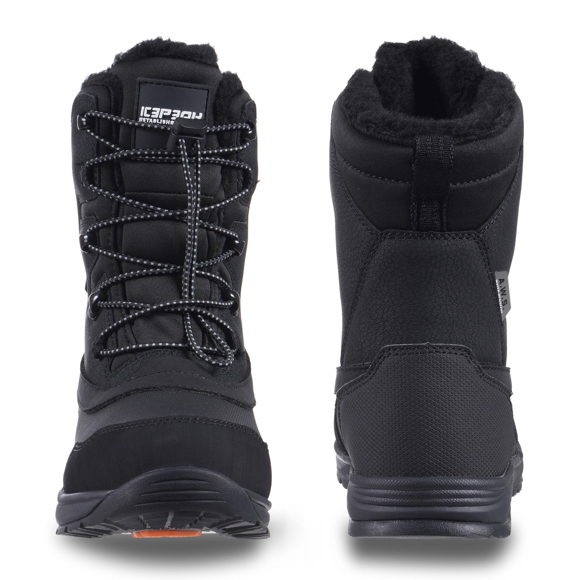 ICEPEAK Snow Boots 'Almont Jr' in Black