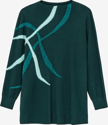 žalia SHEEGO Megztinis: priekis