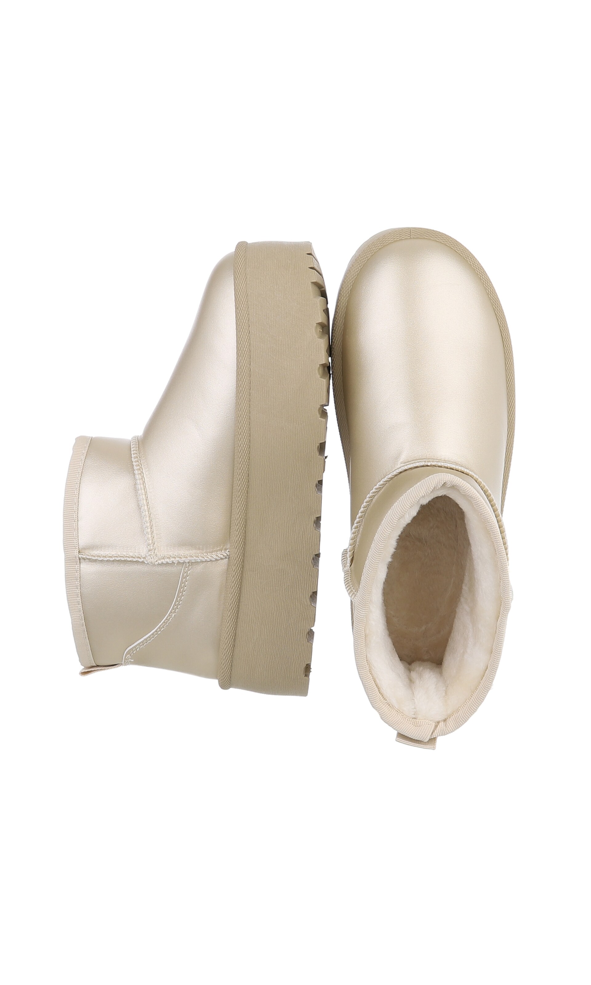 Ital-Design Boots in Gold