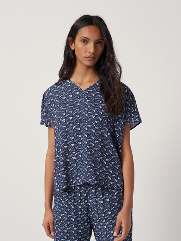 Someday Blouse 'Zorma' in Blauw: voorkant