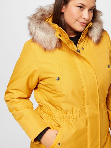 ONLY Carmakoma Winterparka 'IRENA' in Geel