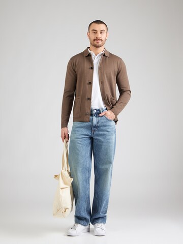 SELECTED Kardigán 'SLHTURNER' - barna