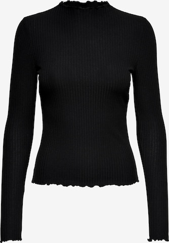 melns ONLY T-Krekls 'Emma': no priekšpuses