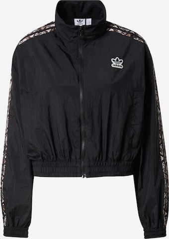 Veste mi-saison ADIDAS ORIGINALS en noir : devant