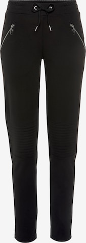 BRUNO BANANI Regular Pants in Black: front