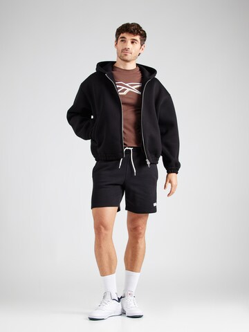 Reebok Regular Sports trousers 'COURT' in Black