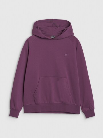 4F Sportief sweatshirt in Lila: voorkant