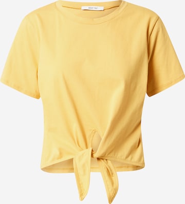 T-shirt 'Agathe' ABOUT YOU en jaune : devant