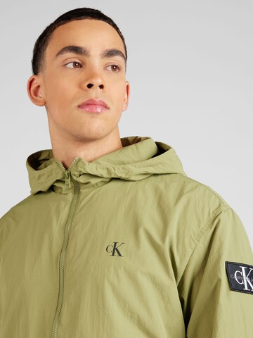 Veste mi-saison Calvin Klein Jeans en vert