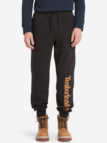 TIMBERLAND - Tapered Pantalón en negro: frente