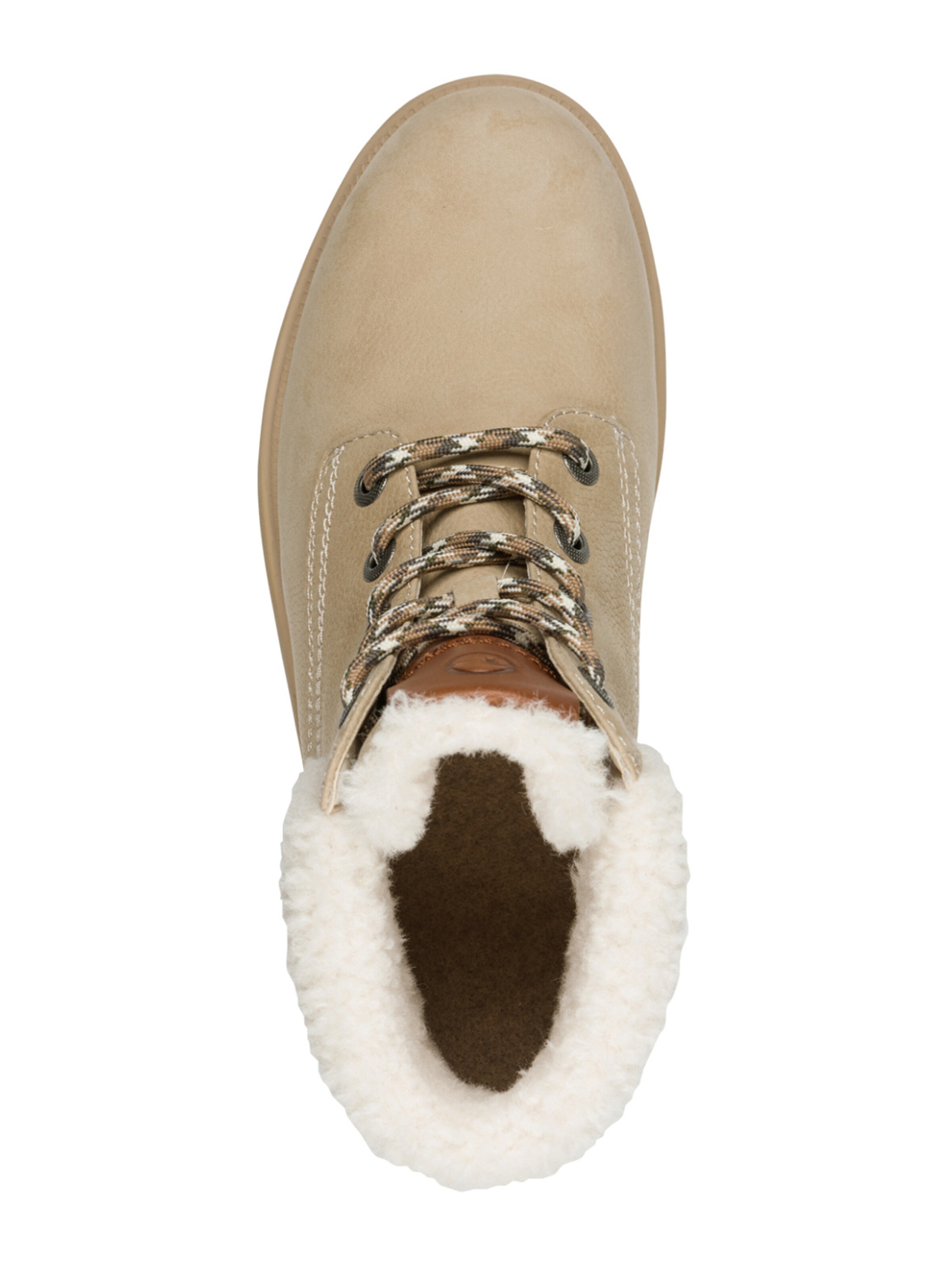 Bottines à lacets Tamaris en marron