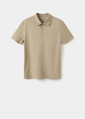 MANGO MAN Poloshirt 'Palamos' in Beige