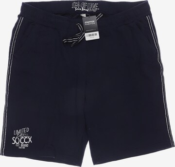 Soccx Shorts in XXL in Blue: front