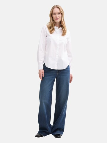 TOM TAILOR Bluse in Weiß