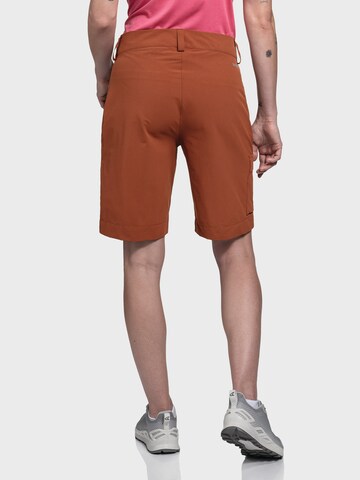 Schöffel Regular Outdoor trousers ' Kitzstein L ' in Brown