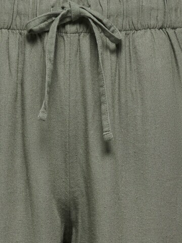 ONLY Zvonové kalhoty Kalhoty 'ONLGOA' – zelená