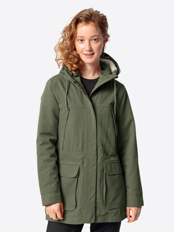 VAUDE Weatherproof jacket 'Manukau' in Green: front