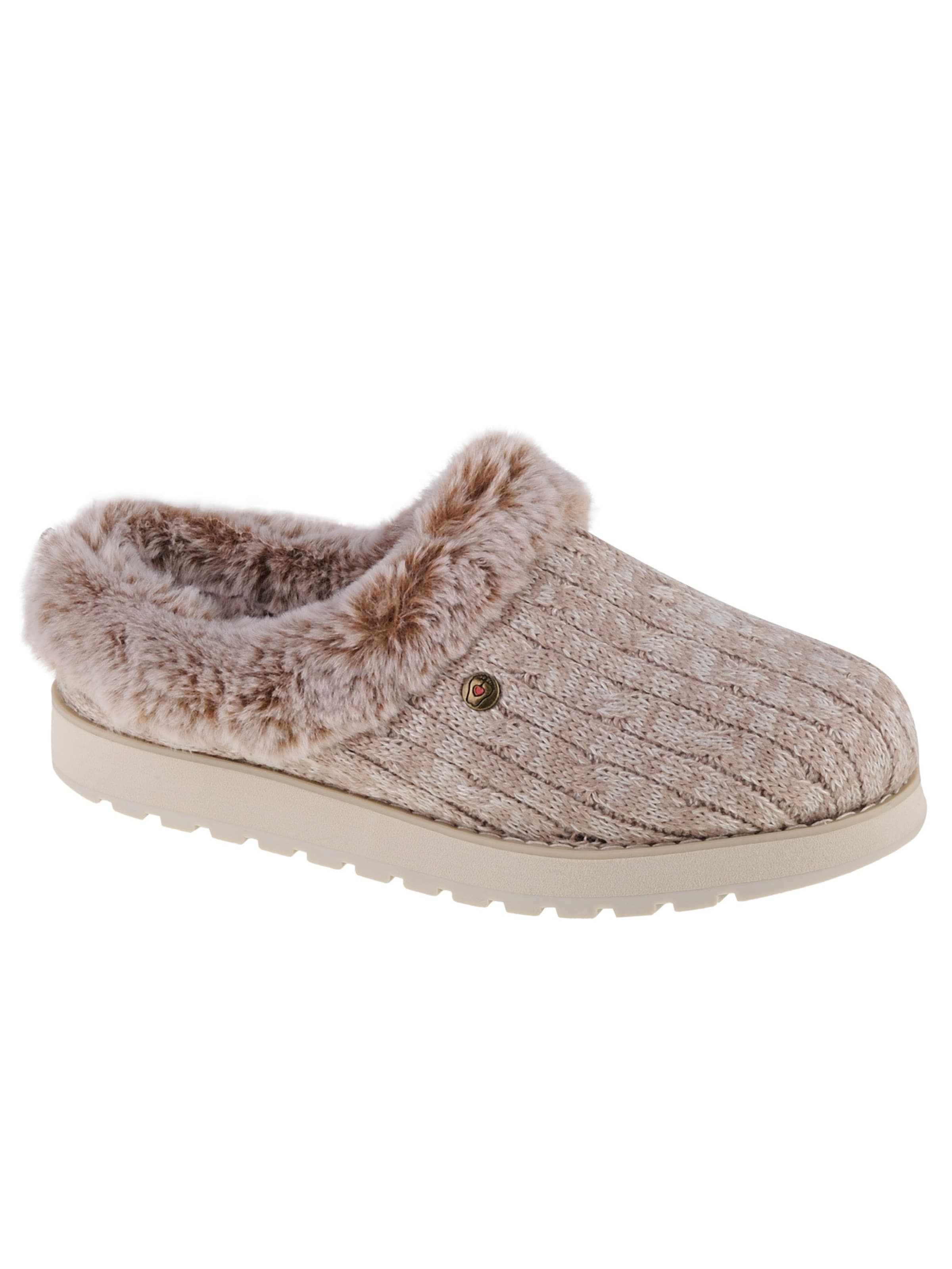 SKECHERS Slippers in Beige: front