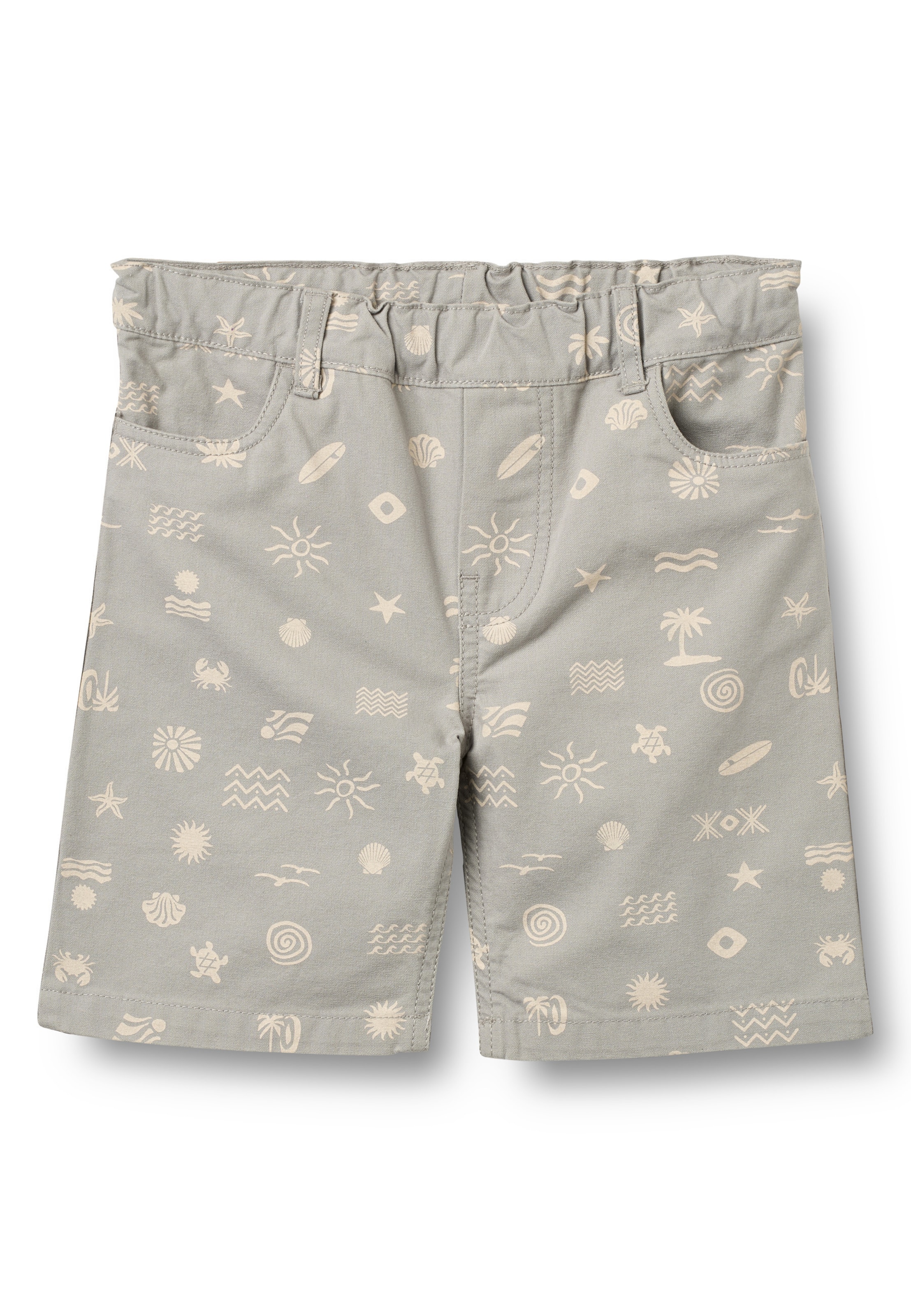 WHEAT Regular Shorts 'August' in Grau: Vorderseite