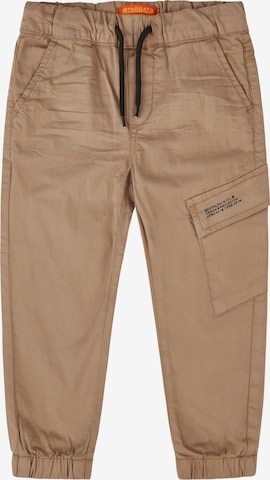 STACCATO Tapered Trousers in Brown: front