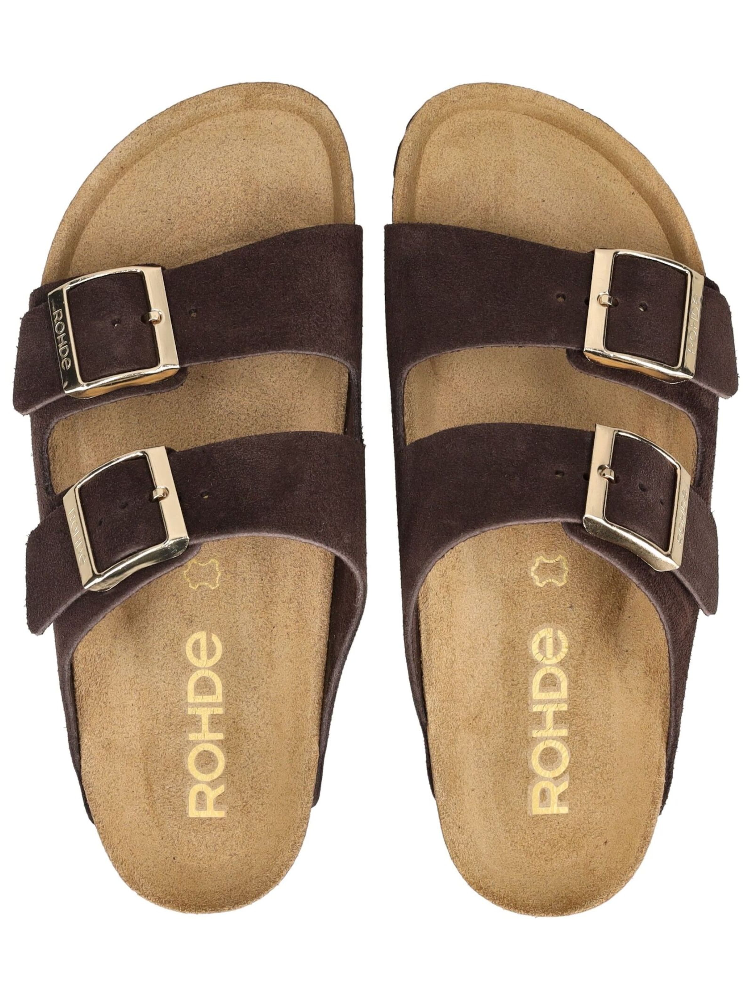 ROHDE Pantolette in Braun
