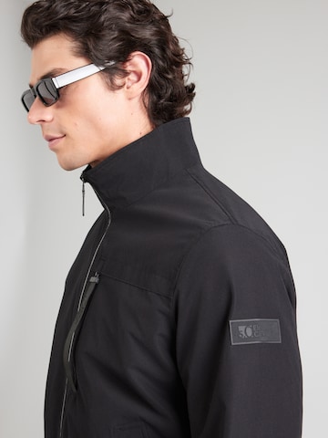 Geacă de primăvară-toamnă de la s.Oliver pe negru