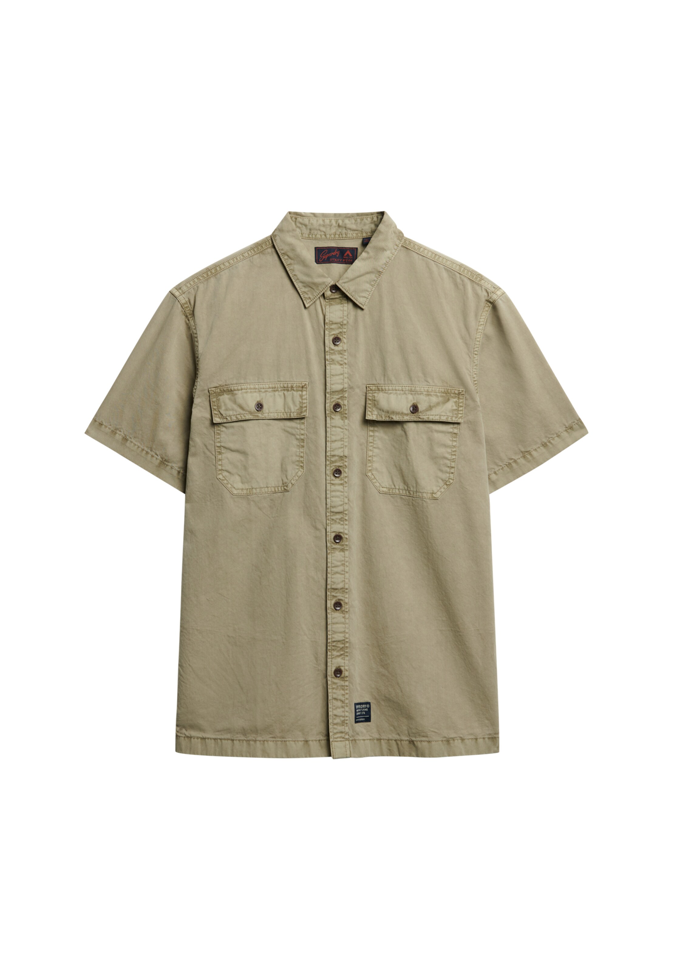 Superdry & Co Chemise 'Military' en beige, Vue avec produit