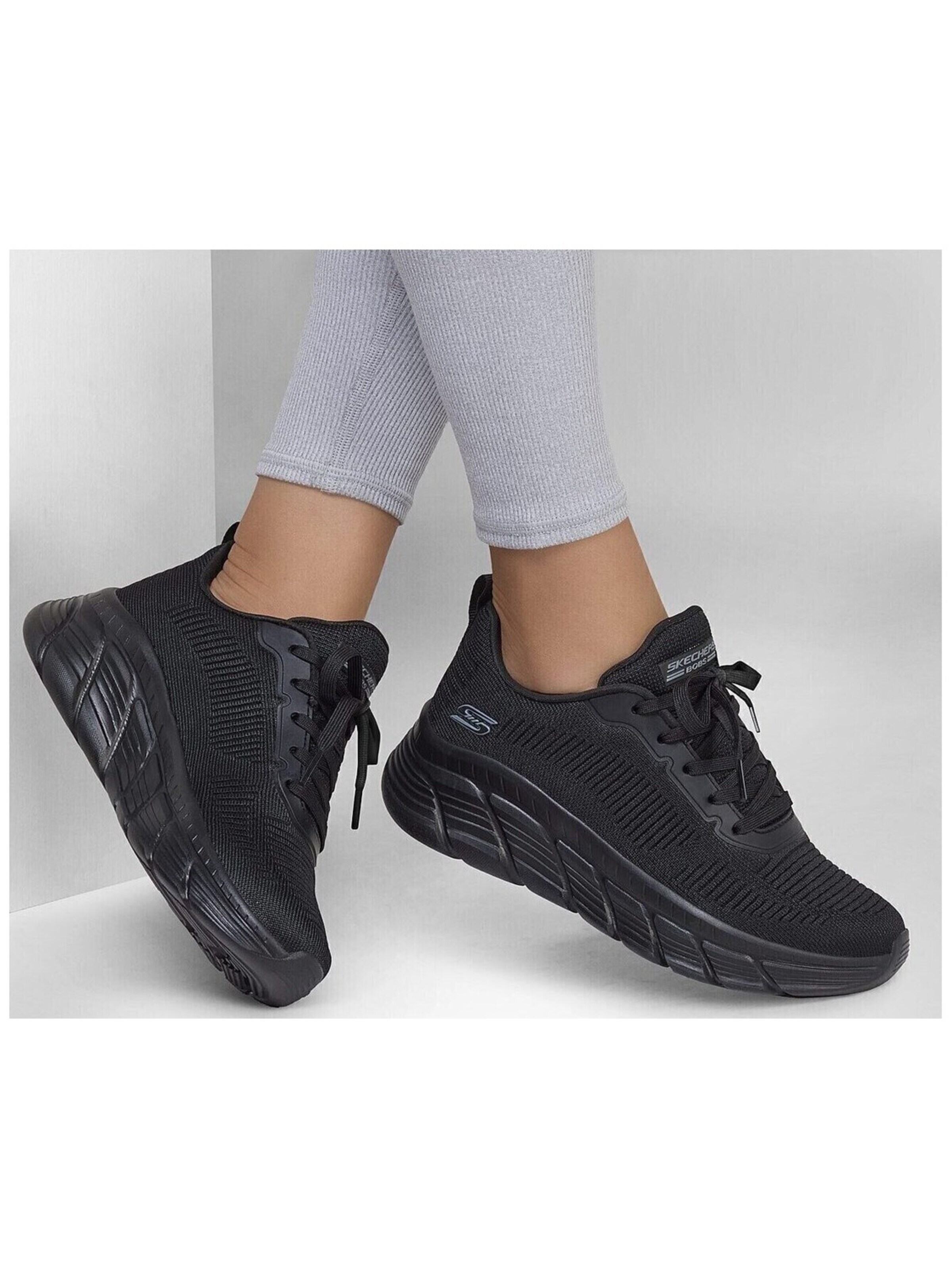 SKECHERS - Zapatillas deportivas bajas 'Bobs B Flex Hi - Flying Hi' en negro