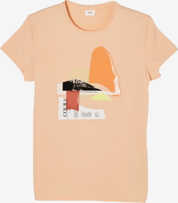 s.Oliver Shirt in Orange: front