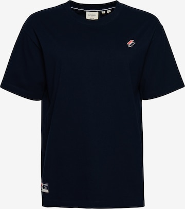 Superdry Shirt 'Essentia' in Blue: front