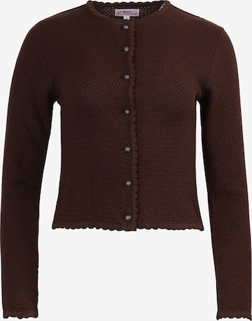 Cardigan bavarois 'Vilseck II' MARJO en marron : devant