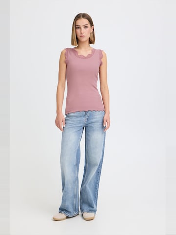 Oxmo - Top ' OXNSuna Lace ' em rosa