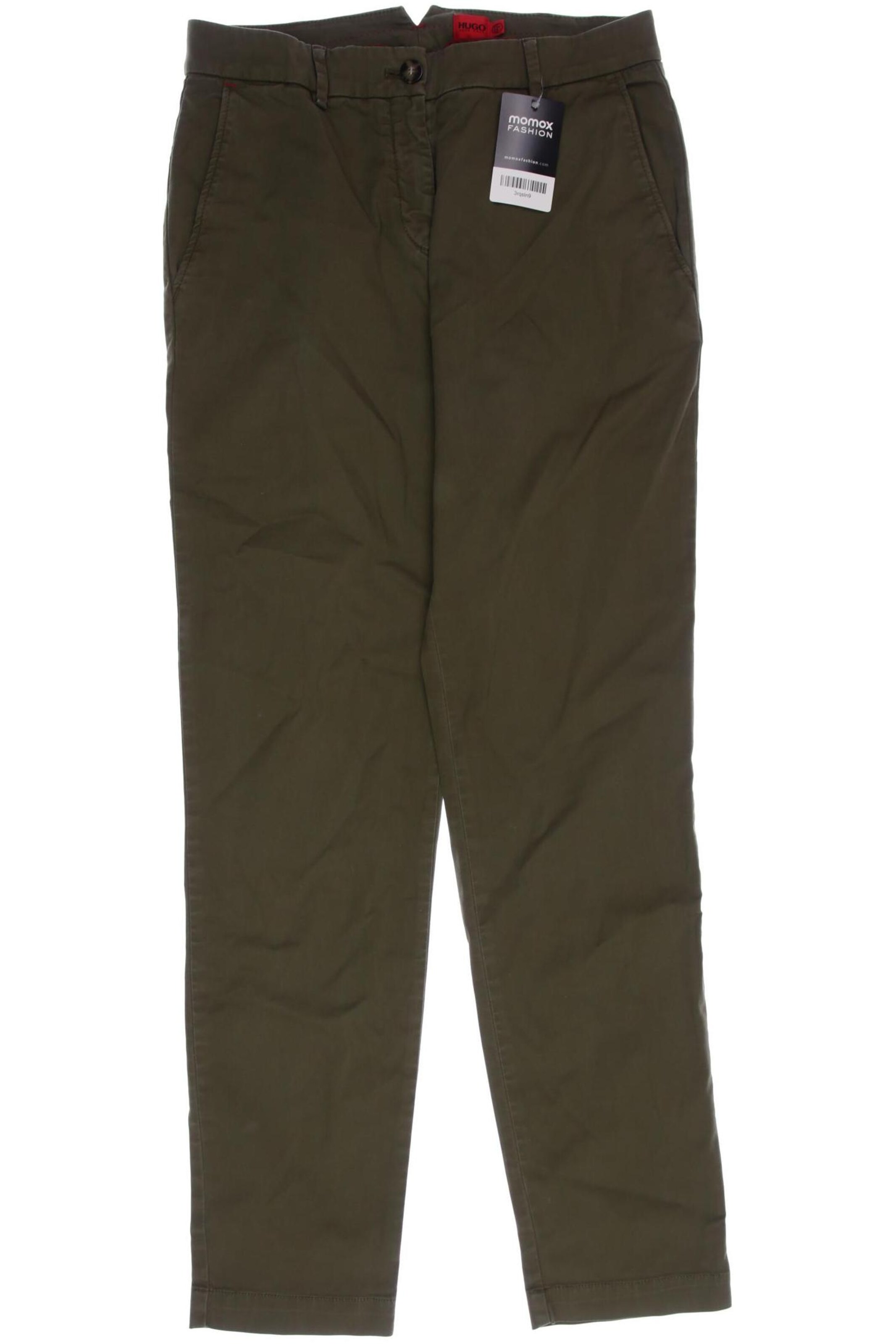 HUGO Pants in S in Green: front