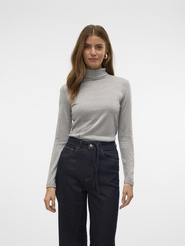 VERO MODA Shirt 'SARAH' in Zilver: voorkant