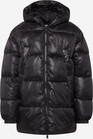 WEEKDAY Winter Jacket 'Ruben' in Black: front