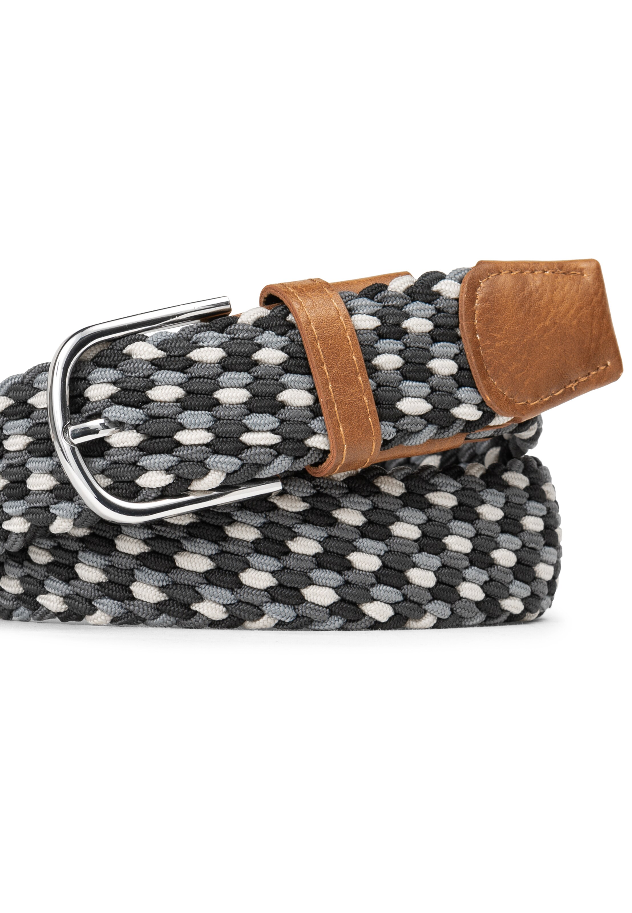 INDICODE JEANS Gürtel ' Anders ' in Schwarz