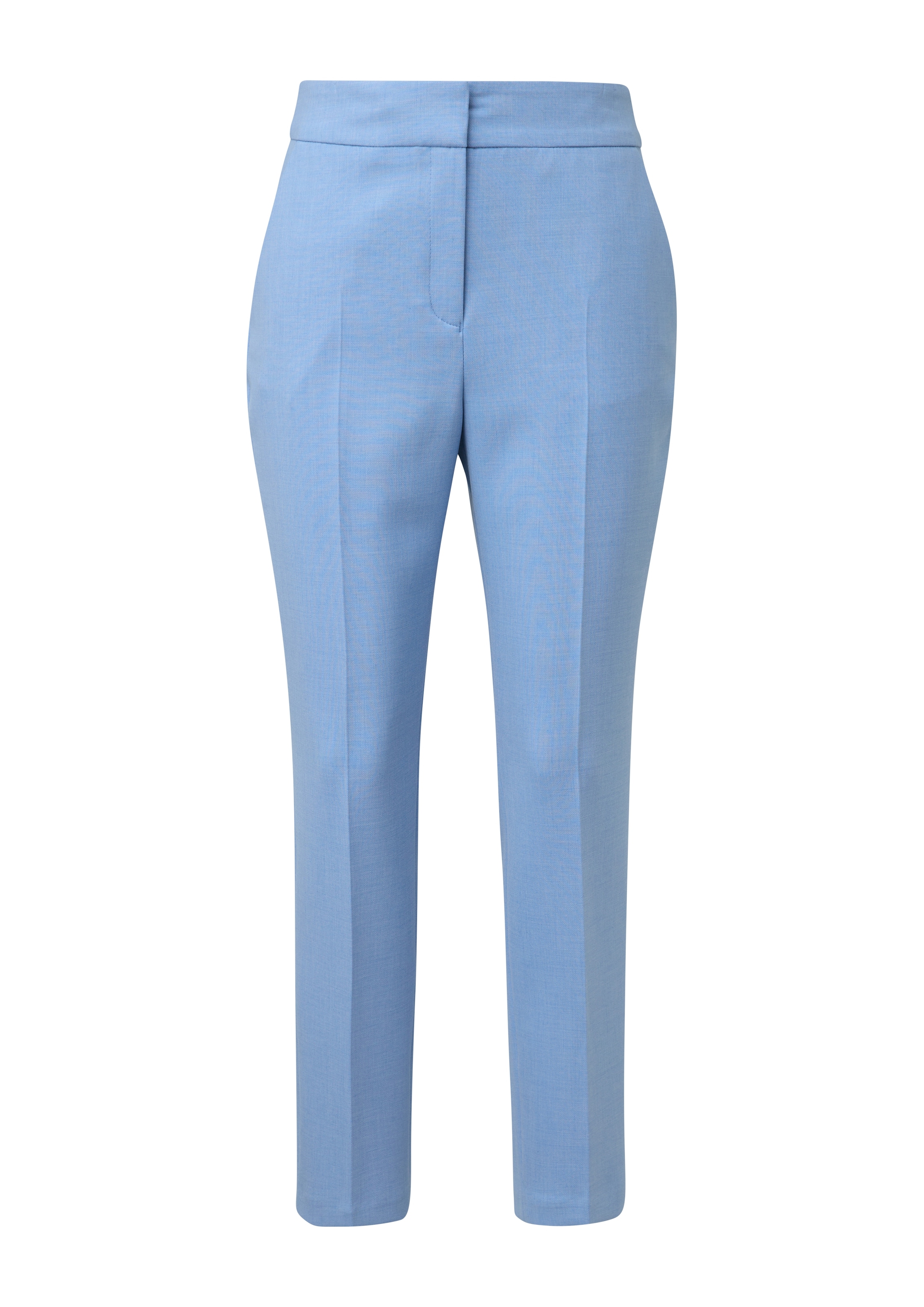s.Oliver BLACK LABEL Slim fit Pleated Pants in Blue: front