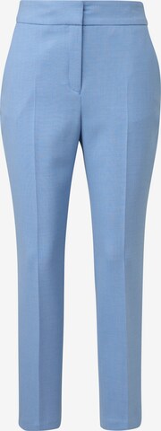 s.Oliver BLACK LABEL - Slimfit Pantalón en azul: frente