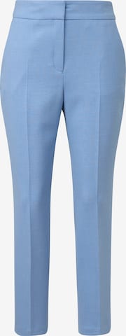 s.Oliver BLACK LABEL Slim fit Trousers in Blue: front