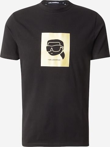 Karl LagerfeldMajica - crna boja: prednji dio