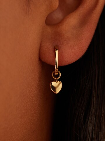 Boucles d'oreilles 'Herz' Lucardi en or
