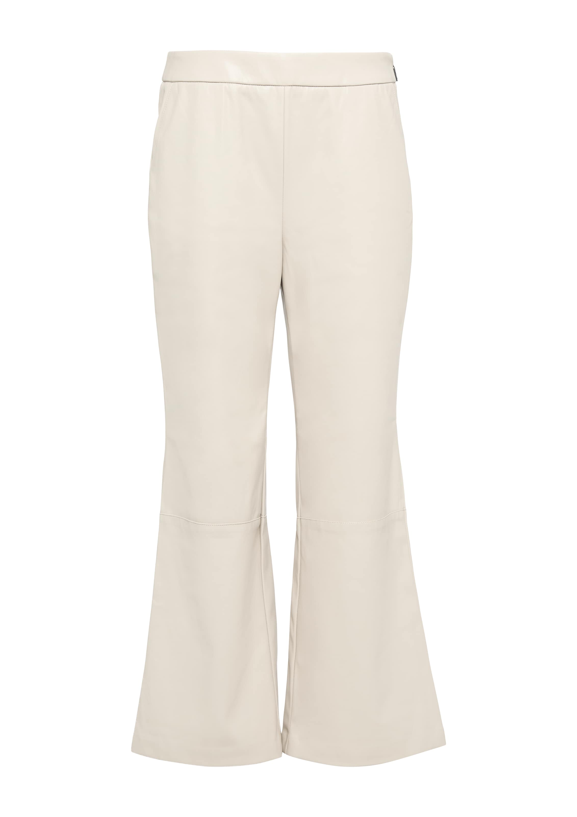 COMMA Flared Hose in Beige: Vorderseite