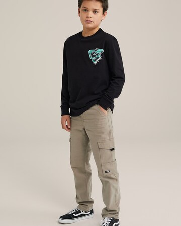 WE Fashion Shirt in Schwarz