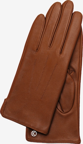 KESSLER Fingerhandschuhe in Braun: Vorderseite