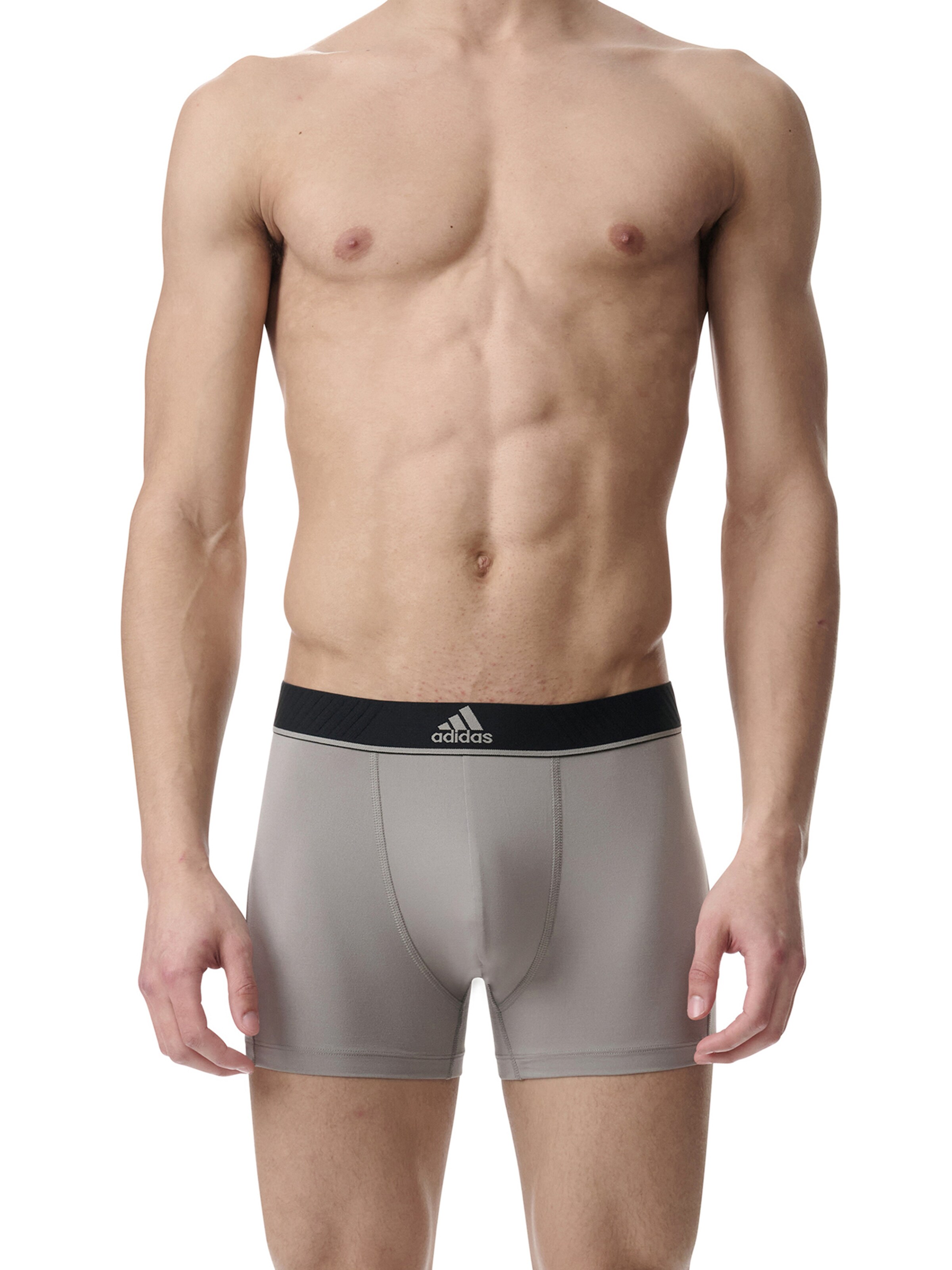 ADIDAS SPORTSWEAR - Calzoncillo boxer ' Aeroready ' en gris: frente
