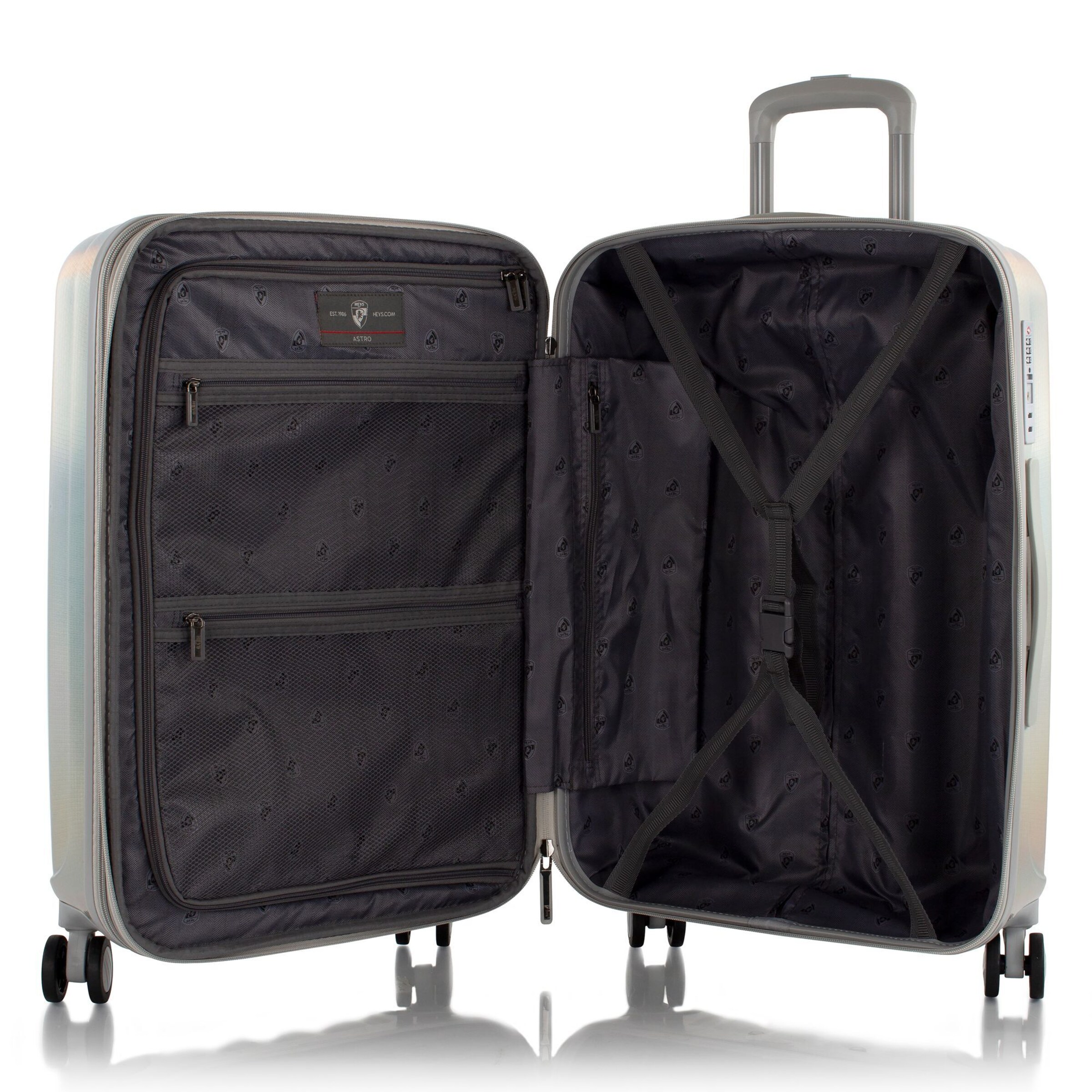 Heys Suitcase Set 'Astro' in Silver