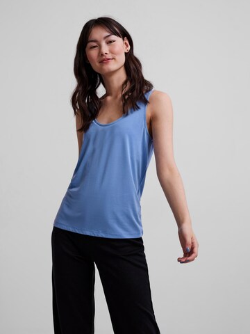 PIECES Top 'Kamala' in Blue: front