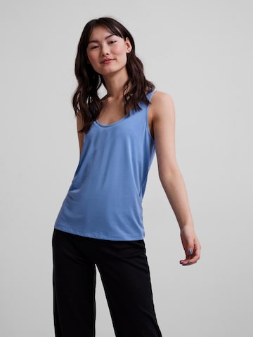 PIECES Top 'Kamala' in Blauw: voorkant